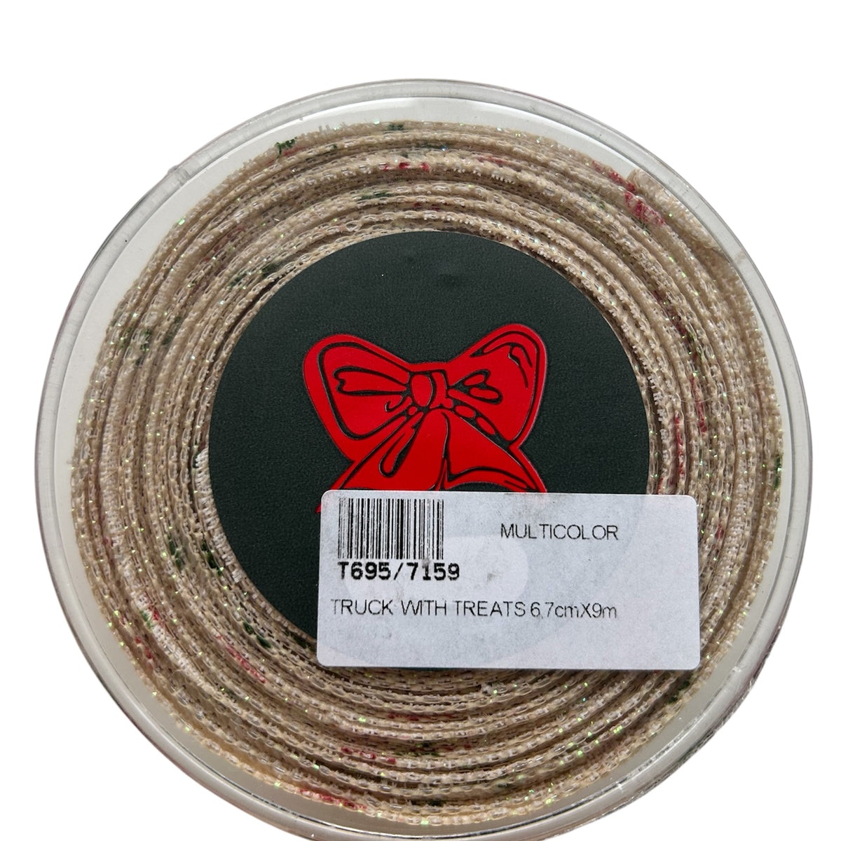Roll of ribbon - Truck with treats