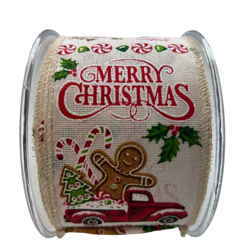 Roll of ribbon - Truck with treats