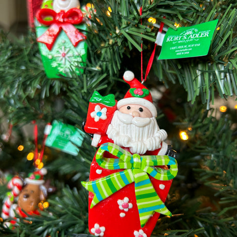 Kurt S. Adler kersthanger - Cadeau Kerstman