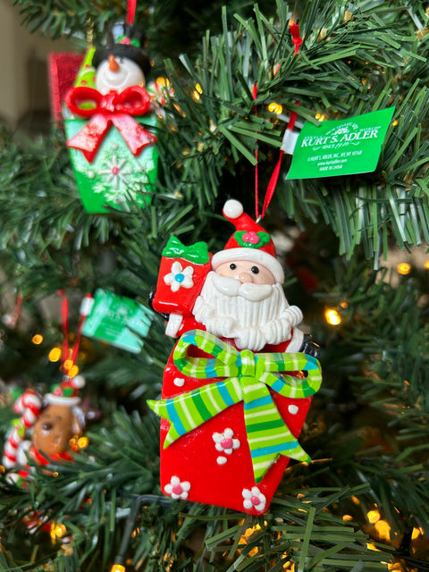 Kurt S. Adler kersthanger - Cadeau Kerstman