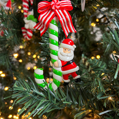 Kersthanger Christmas Paradise - Zuurstok Kerstman