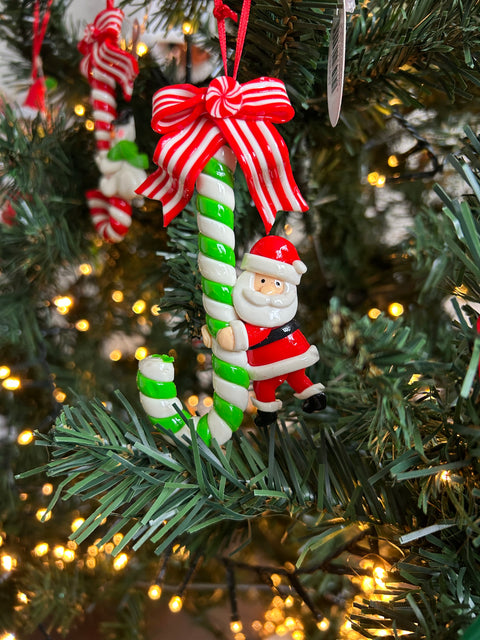 Kersthanger Christmas Paradise - Zuurstok Kerstman